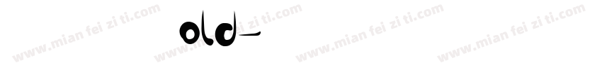 AVANTGD Bold字体转换